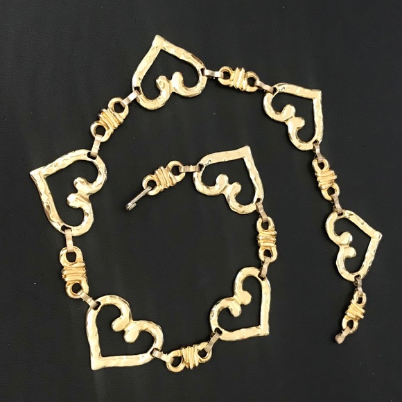 Open Heart Metal Belt - Picture 1 of 4